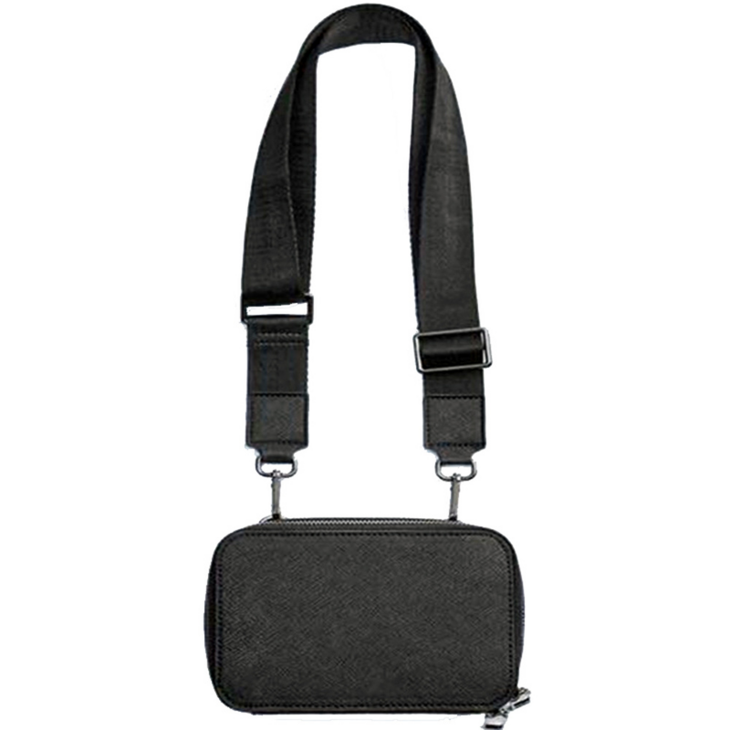 女性のための豪華な黒のショルダーバッグ,女性のためのファッショナブルなミニショルダーバッグ,革のハンドバッグ,小さな財布,2021