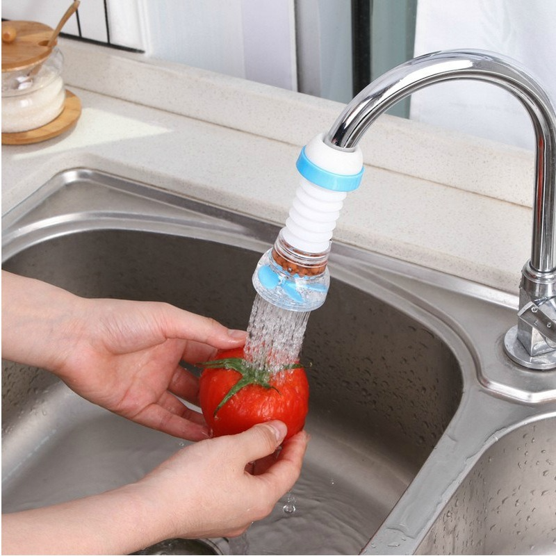 Torneira da cozinha à prova de respingo torneira filtro de água filtro de água bocal filtro ajustável poupança de água acessórios de cozinha