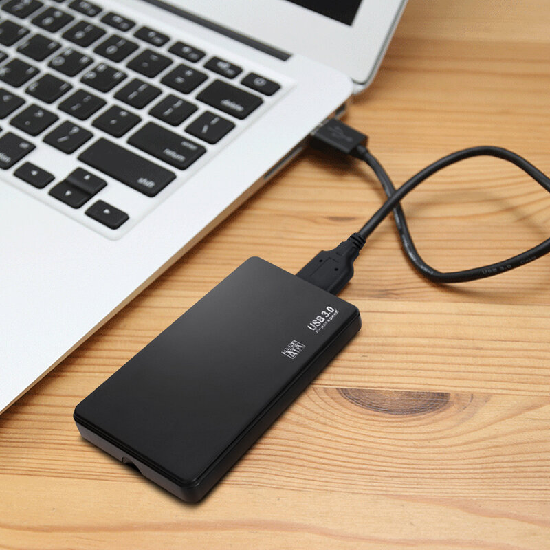 USB 3.0 Hard Drive Case Mobile Enclosure 2.5 Inci Serial Port SATA HDD SSD Adapter External Box Support 3TB Untuk Laptop Notebook