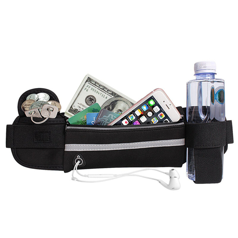 Sports Bag Running Waist Bag Pocket Jogging Portable Waterproof Cycling Bum Bag Outdoor Phone Anti-theft Pack Belt Bags