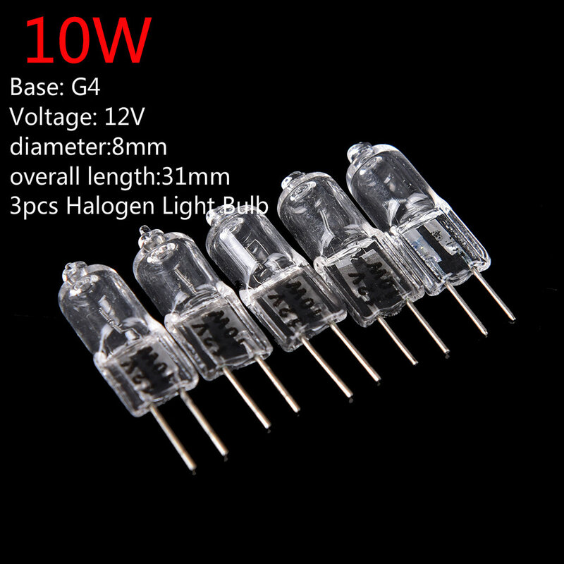5pcs/lot  For Wall Lamp Clear Glass Each With An Inner Box Dimmable G9 Halogen Bulb 20W/40W/60W 220V 2900K Warm White