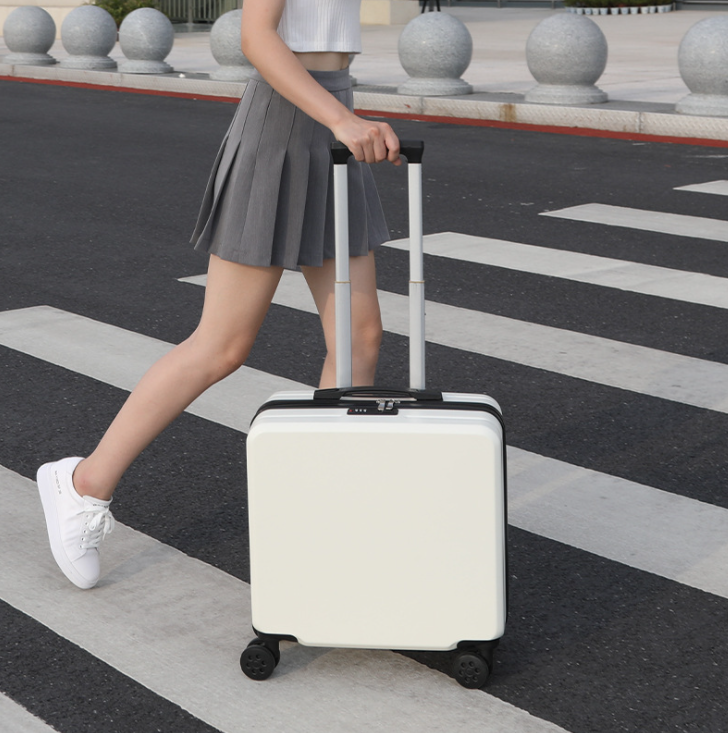 Высококачественный, свежий, удивительный цвет, ручной чемодан на колесиках, дорожная сумка унисекс 18 дюймов