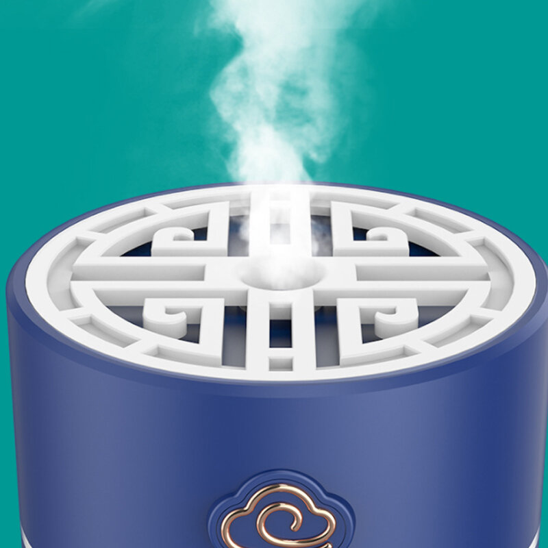 Estilo chinês umidificador e difusor de perfume aromaterapia humidificadores difusores portátil recarregável névoa criador umidificador ar