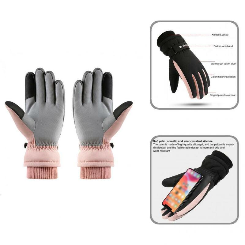 Gants d'hiver portables pour écran tactile, housse de protection des mains résistante à l'usure