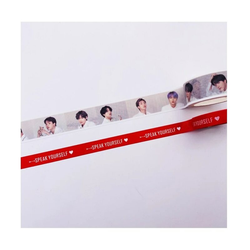 Kpop Paper Tape Korean Idol Hand Account Diary Notebook Aesthetic School Student Stationery Decoration Supplies Washi