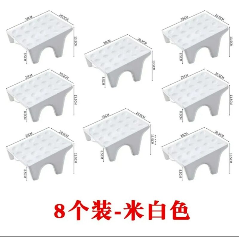 Home Space-Saving Shoe Cabinet Shoe Storage Artifact Simple Home Dormitory Female Plastic Double-Layer Shoemaker Shoe