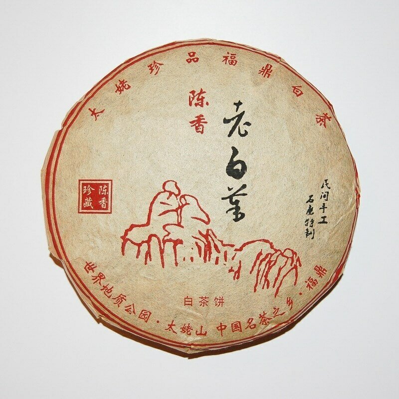 ชาขาว Shou Mei คิ้ว Of Longevity,ชาเค้ก100กรัม