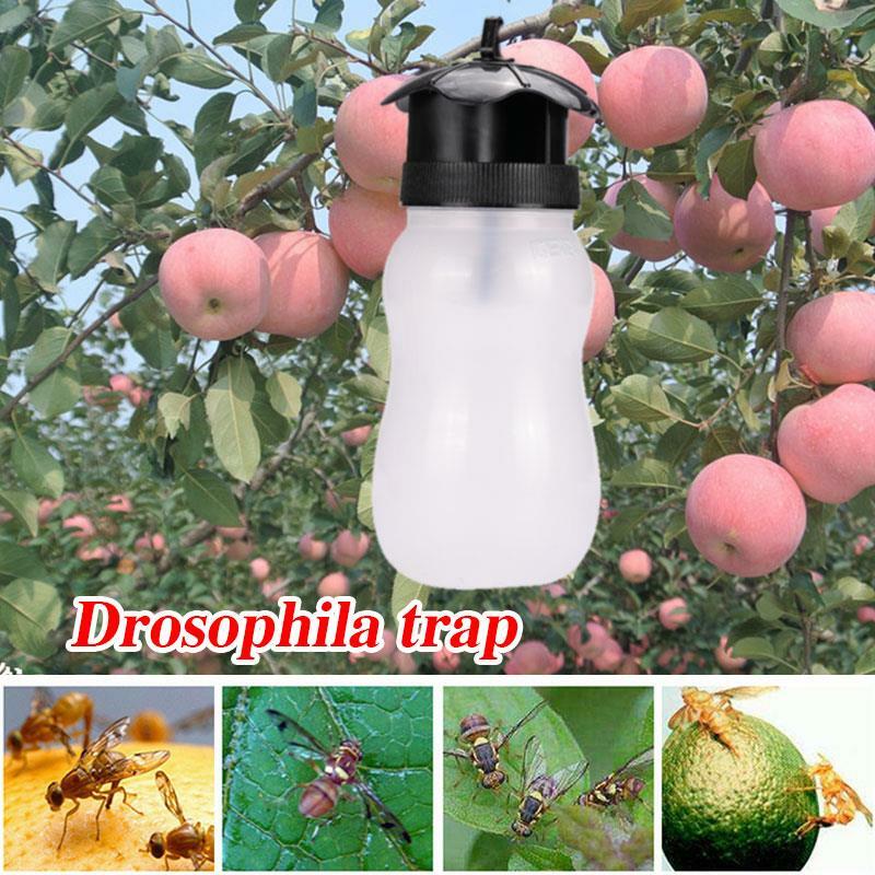 Plastic Pest Fly Trap Fruit Fly Trap Economische Handig Opknoping Tuin Insect Val Fly Catcher Duurzaam Vliegt Outdoor Wesp