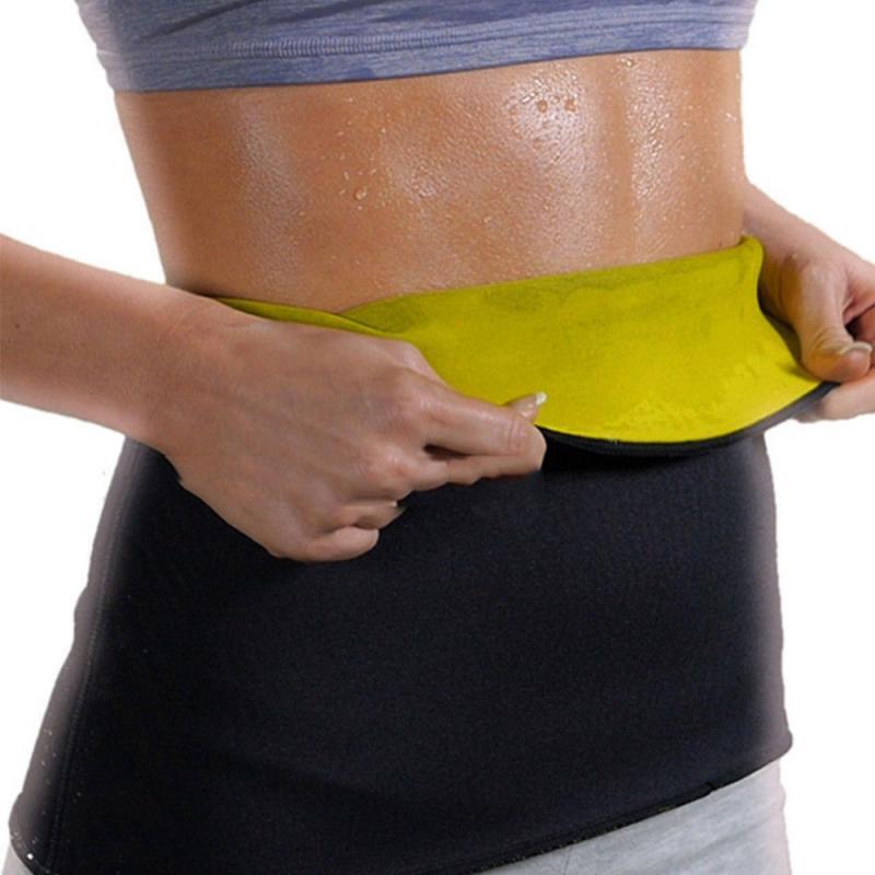 Mulheres cintura trainer cinto de neoprene sauna suor corpo shaper barriga controle cinta espartilho emagrecimento cinto para feminino ginásio acessórios