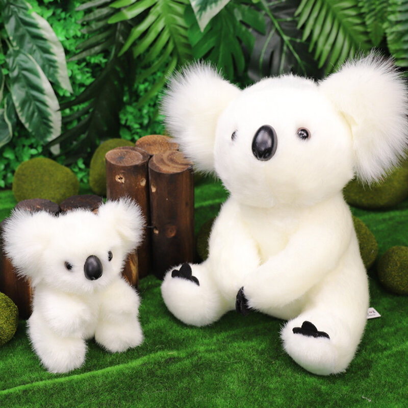 Muñeco de peluche de Koala de Australia para niños y madres, juguete de simulación Kawaii, Animal de peluche, regalo de cumpleaños, decoración del hogar, 1 ud.
