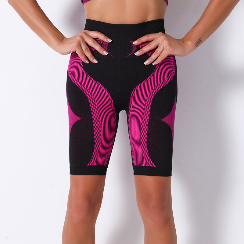 Hot Selling Hip Lifting High Waist Sweat Absorbing Running Fitness Quintuple Yoga Pants Sports Leggings Female