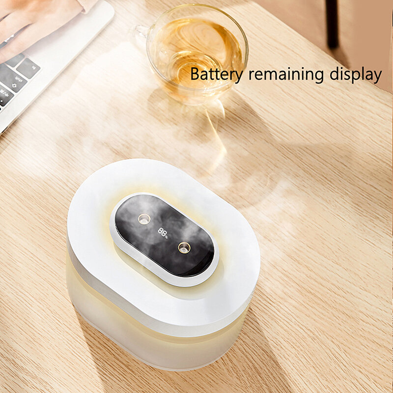 1000ml Wireless Diffuser Aromatherapy Humidifier 2000mAh Battery Rechargeable Essential Oil Diffuser Air Humidifier For Home