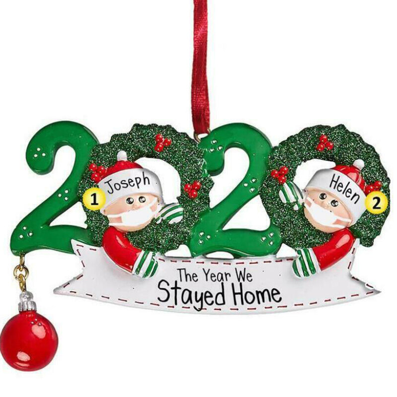 Familie Weihnachten Baum Hängen Dekor Dekoration Personalisierte Ornament Kinder