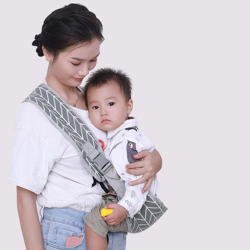 Marsupio regolabile Bebe Sling Wrap per bambini neonato anteriore Carry luce senza sforzo universale portatile sicurezza del bambino