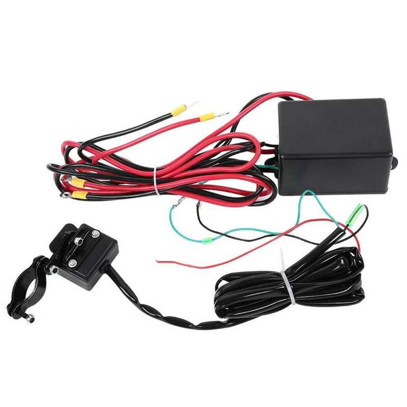 3000lbs Elettrico Recupero Winch 12V Wire Kit Telecomando per il Camion SUV ATV Traino Rimorchio della Barca rimorchio Recupero Verricello kit