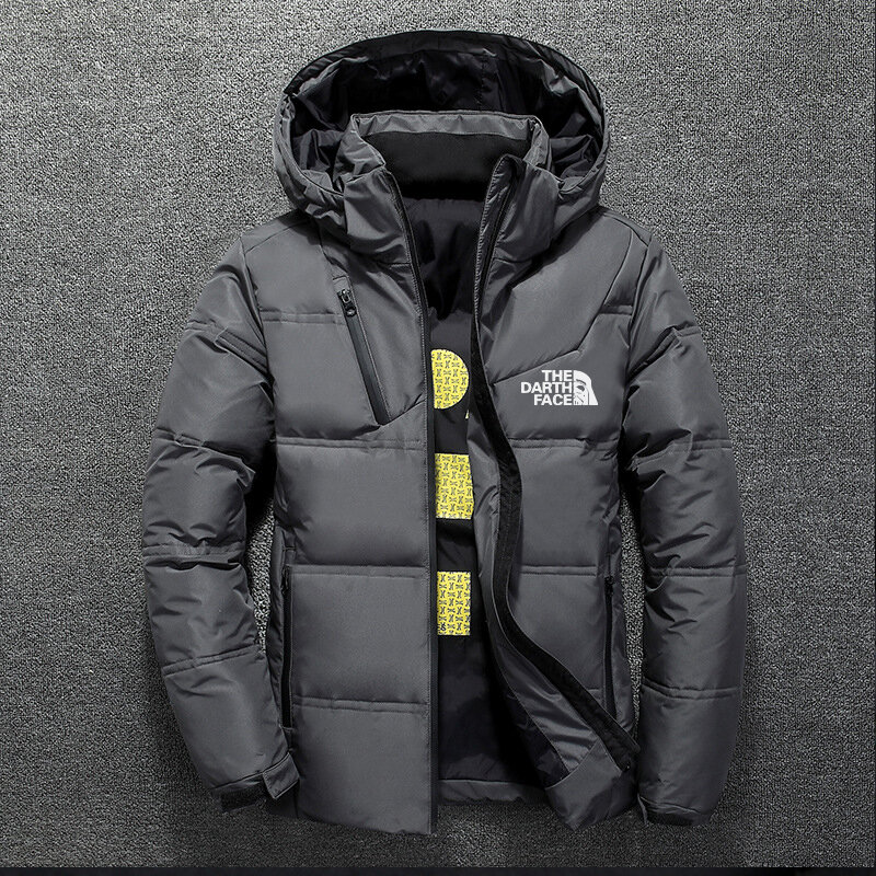2020 새로운 남성 다운 재킷 겨울 남자/여자 중립 화이트 자켓 후드 자켓 m-4xl