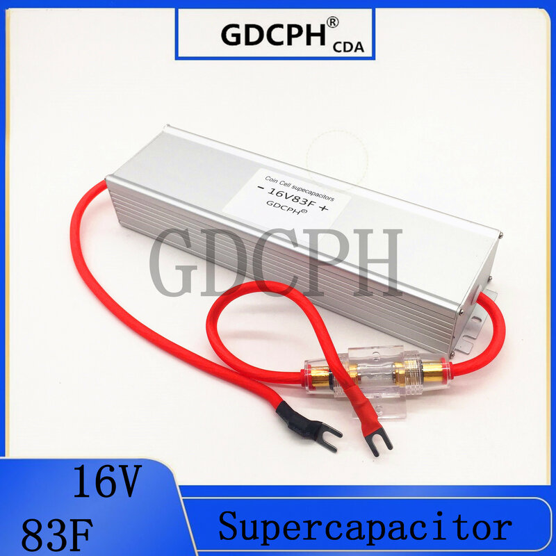 16V83F Ultracapacitor prostownik motoryzacyjny elektroniczny prostownik 2.7V 500F kondensator rozruchowy