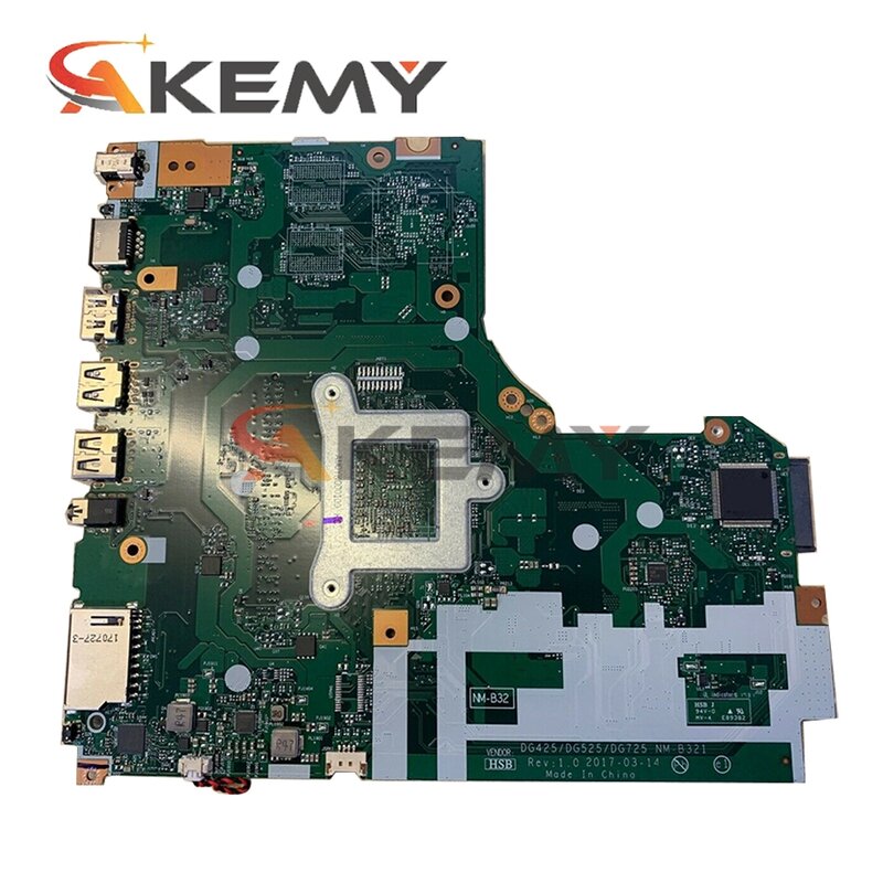 Para lenovo ideapad 320-14ast computador portátil placa-mãe com amd cpu integração dg425 dg525 dg725 NM-B321 100% totalmente testado