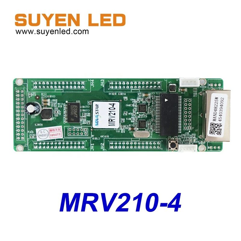 NovaStar-receptor de pantalla LED, tarjeta de recepción, MRV210, MRV210-1, MRV210-2, MRV210-4