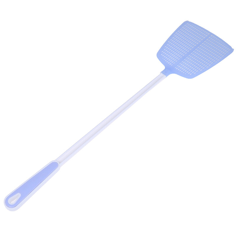 1 шт., пластиковая ловушка для мух, с длинной ручкой