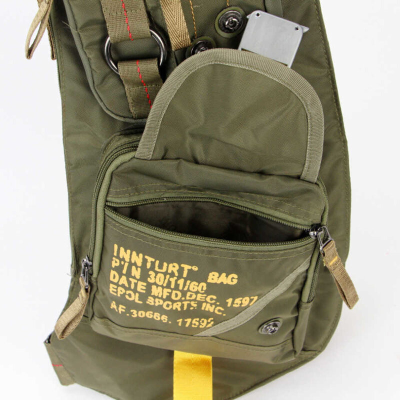 Dwterproof água náilon mensageiro peito militar bolsa de viagem cruz um ombro mochila