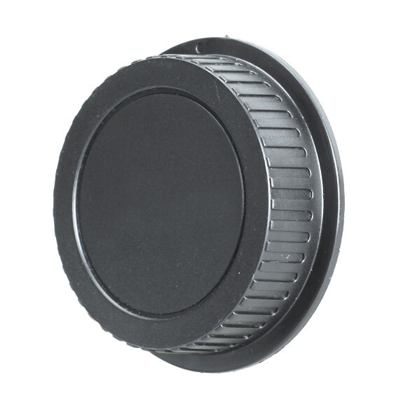 1pc tylna pokrywa obiektywu osłona przeciwpyłowa plastikowa czarna zamiennik dla Canon EF ES-S EOS Series akcesoria do mocowania obiektywu