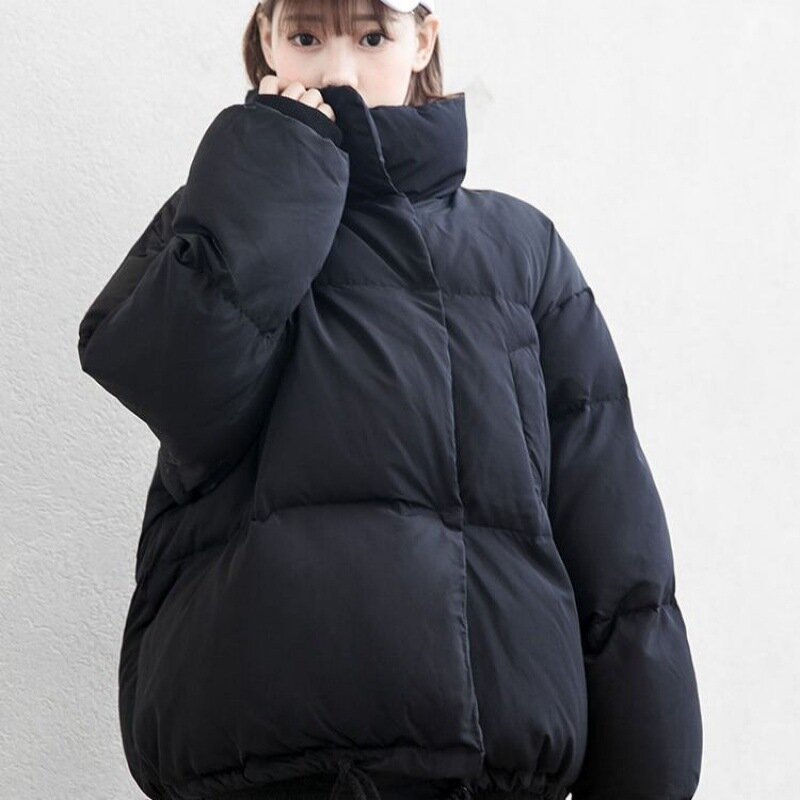 2021 inverno das mulheres para baixo jaqueta de inverno para baixo algodão jaqueta feminina novo casaco acolchoado super tamanho instagram