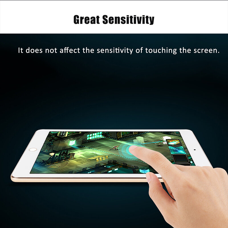 For Apple iPad 9.7 2018 Tablet Protective Screen Anti-Scratch Tempered Glass For Apple iPad 6th A1893 A1954