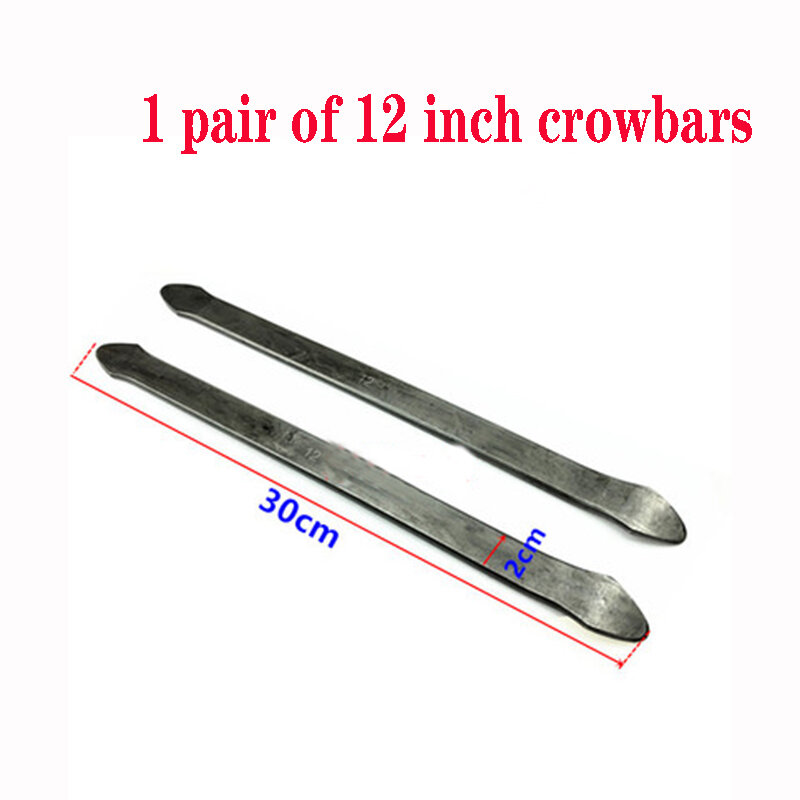 2Pc Tire Iron Set Remove Tyre Tools Motorcycle Bike Professional Tire Change Kit  Crowbar Spoons Pry Bar Pry Rod