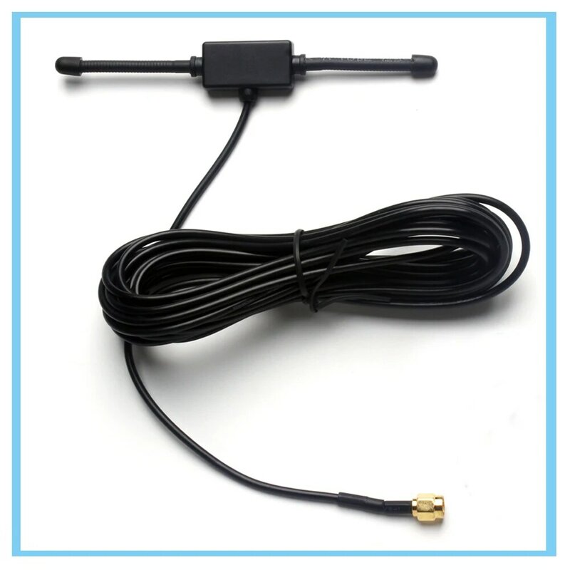 Dlenp Long Range 433 MHz Antenna 433mhz patch antenna Ham Radio SMA Male With 3M Cable