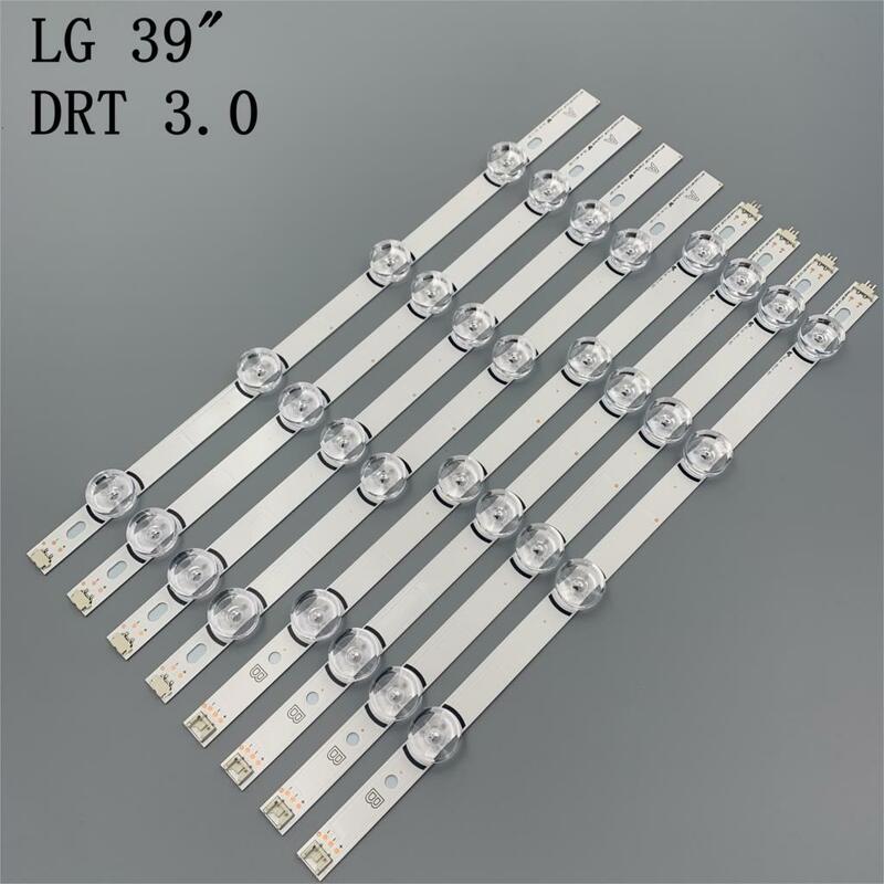 8ชิ้น/เซ็ต LED Backlight Strip Bar สำหรับ39นิ้ว39LB561V 39LB5800 Innotek DRT 3.0 39 "-DRT3.0 39"-B