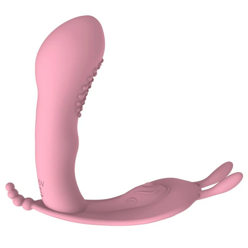 Vibrador de juguete de próstata para mujer, consolador usable de mariposa, estimulador del punto G y clítoris, masajeador vaginal, Juguetes sexuales