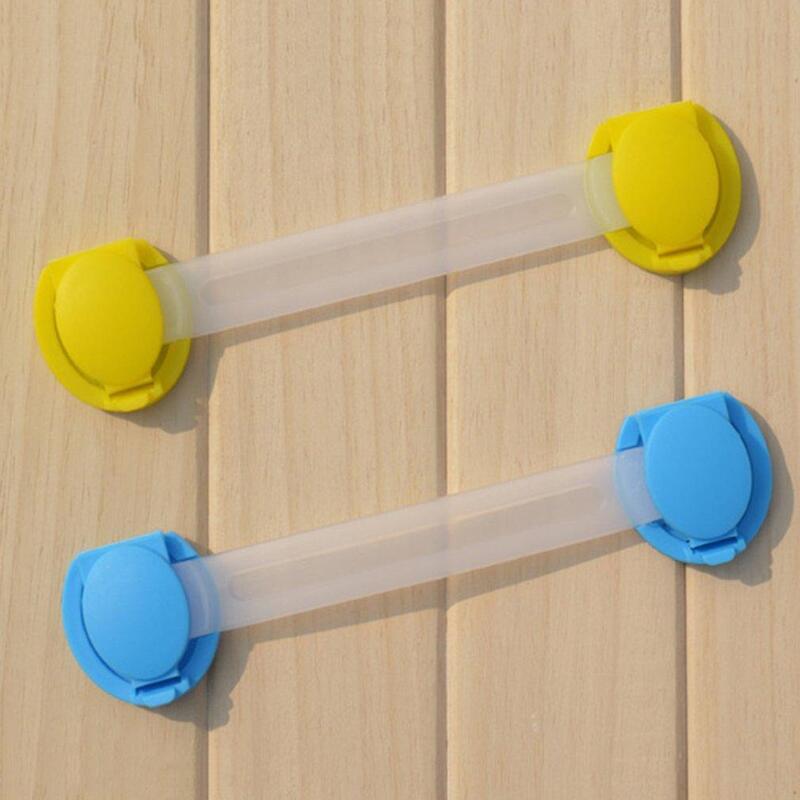 Child Baby Safety Security Protector Doorstop Guard Drawer ABS Cupboard Lock