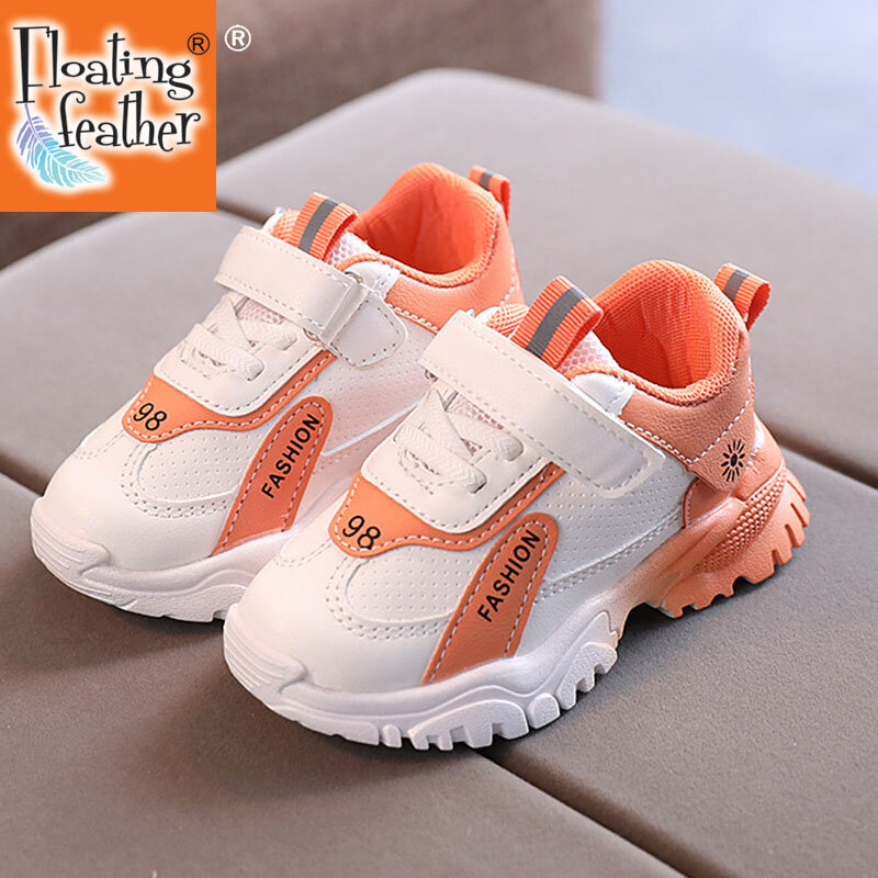 Sapatos de bebê respirável para crianças, sapatos antiderrapantes de criança com fundo macio para meninos e meninas tamanho 21-30