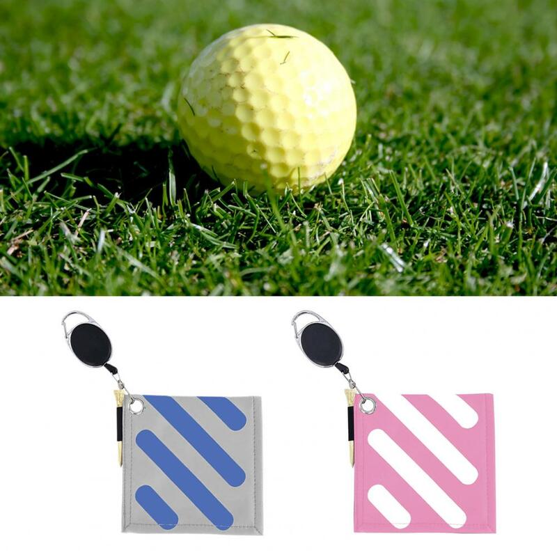 Asciugamano per mazze da Golf detergente per palline da Golf accessori da Golf anti-spargimento per impieghi gravosi detergente per palline da Golf con Clip per esterno