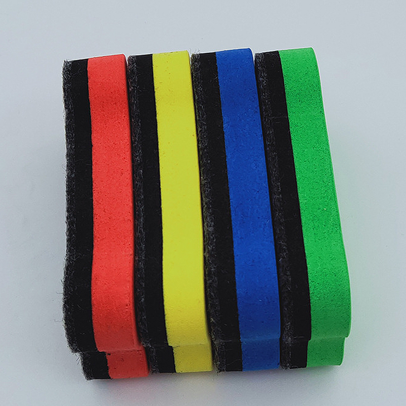 36 sztuk EVA powrót tablica gumka w kształcie kości tablica magnetyczna gumka czuł tkaniny pokładzie wycieraczki (losowy kolor)