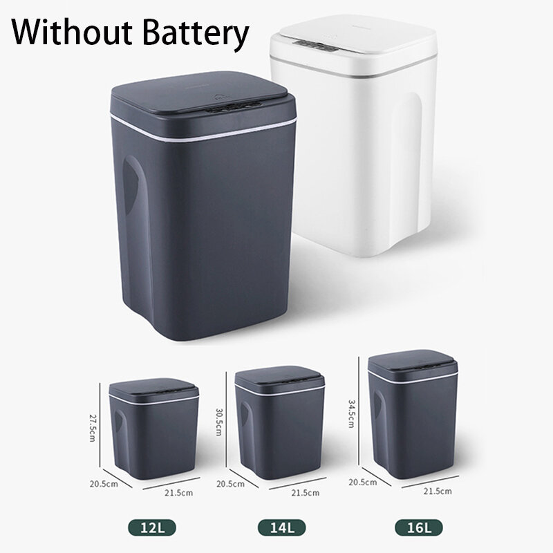 Lata de lixo inteligente automático inteligente sensor dustbin recarregável inteligente touchless waste bin para banheiro cozinha lixo bin