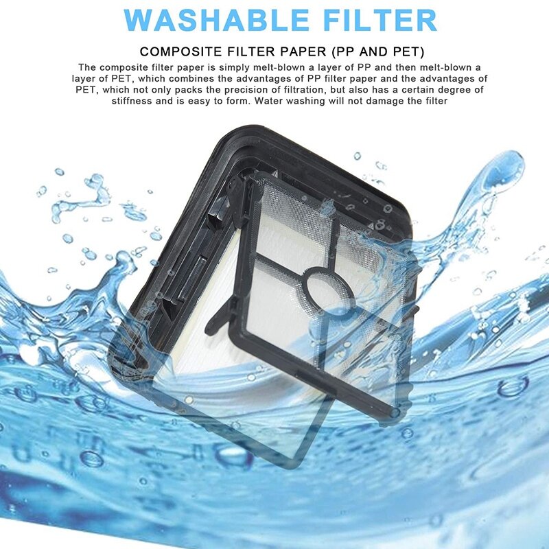Juego de filtros para Bissell Crosswave, accesorios inalámbricos Max Series 2554, 2593, 2590, 2596, piezas de limpiador al vacío en seco y húmedo, 2554A, oferta