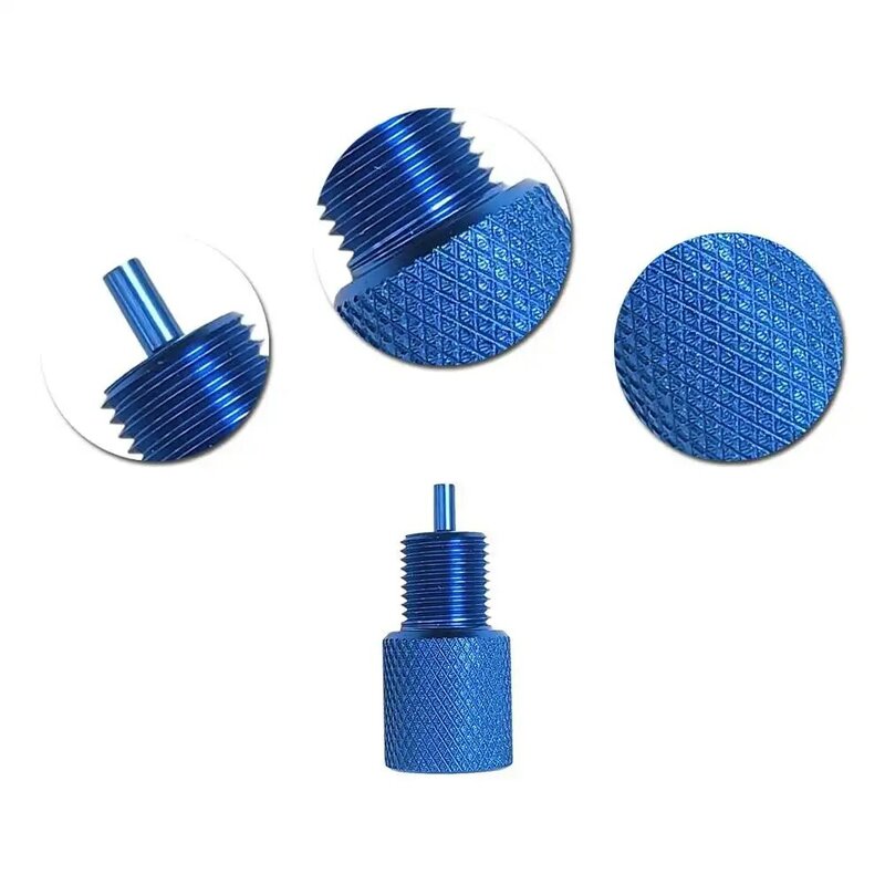 Herramienta de purga de válvula de freno para coche, accesorio azul adecuado para disco/tambor PV2 y PV4 AC Delco 172-1353 172-1371