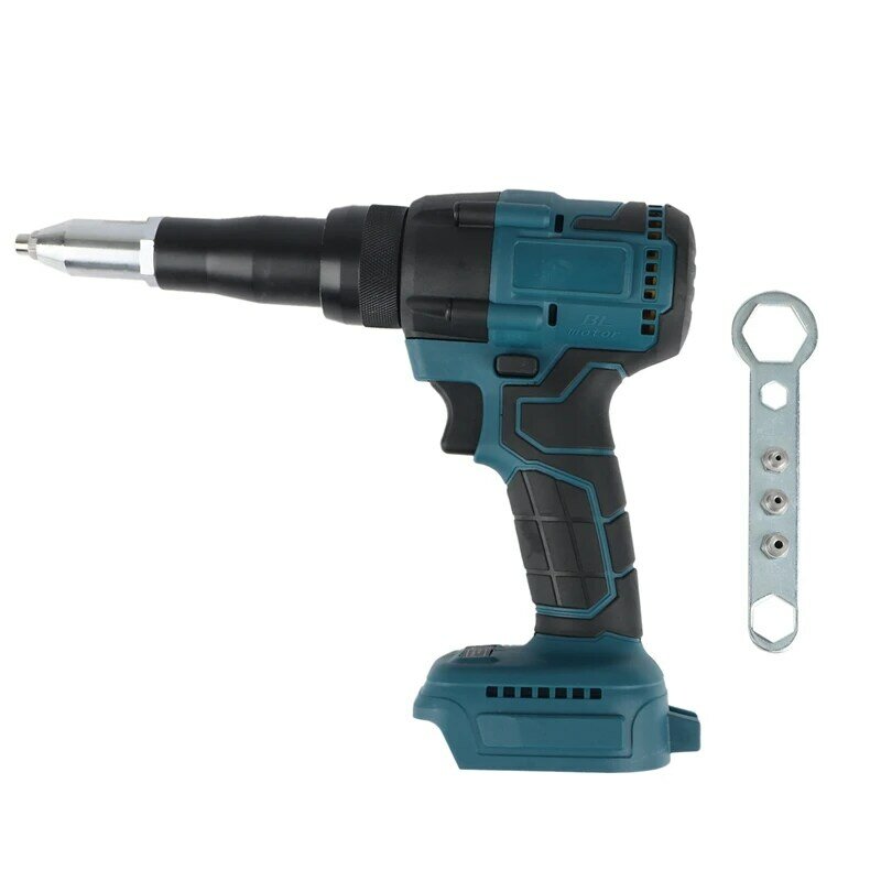 Cordless Electric Riveter Tool Household Power Tools Screwdriver 2.4-4.8Mm With LED Light For Makita 18V Battery