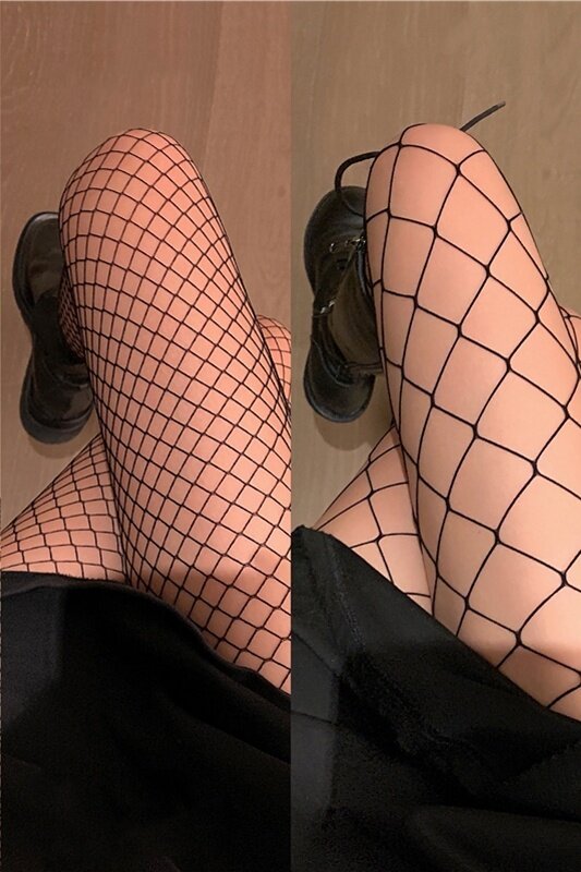 女性のためのセクシーな黒の暗号化パンティー,穴のある靴下,夏,新しいスタイル,2021