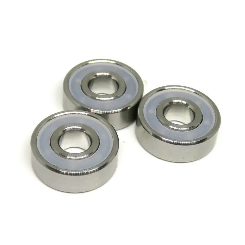 10pc 6x17x6mm S606 2RS 316L Edelstahl Kugellager 606 RS S606RS 6*17*6 Anti Korrosion & Anti Magnetische Miniatur Lager