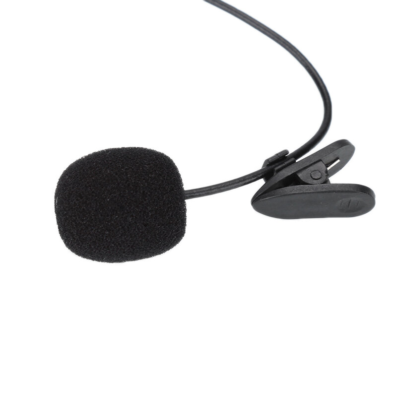 Mic Clip-on Lapel Lavalier Microphone 3.5mm Jack mic For iPhone SmartPhone Recording PC Microphone Edward Near