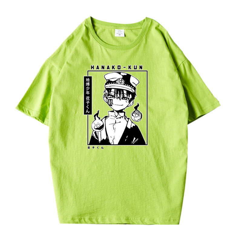 夏アニメ花子tシャツユニセックス原宿クール男性tシャツストリートファッションソフトで快適な女性のためのトップス 上及びティー