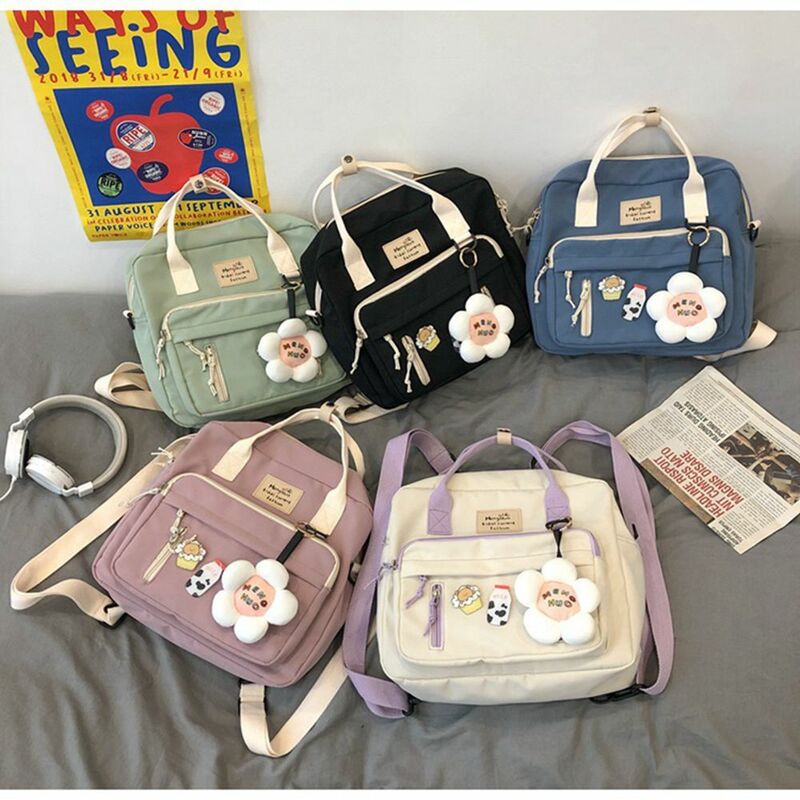다기능 여성 배낭 십대 소녀 학교 배낭 휴대용 학교 가방 배낭 학교 소녀 Schoolbags 귀여운 배낭