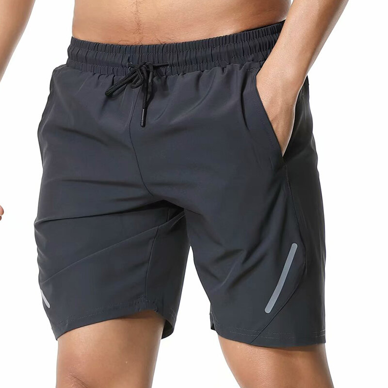 Shorts de corrida dos homens ginásio fitness treino verão shorts basquete futebol calças de treinamento masculino atlético de secagem rápida jogging gym pants