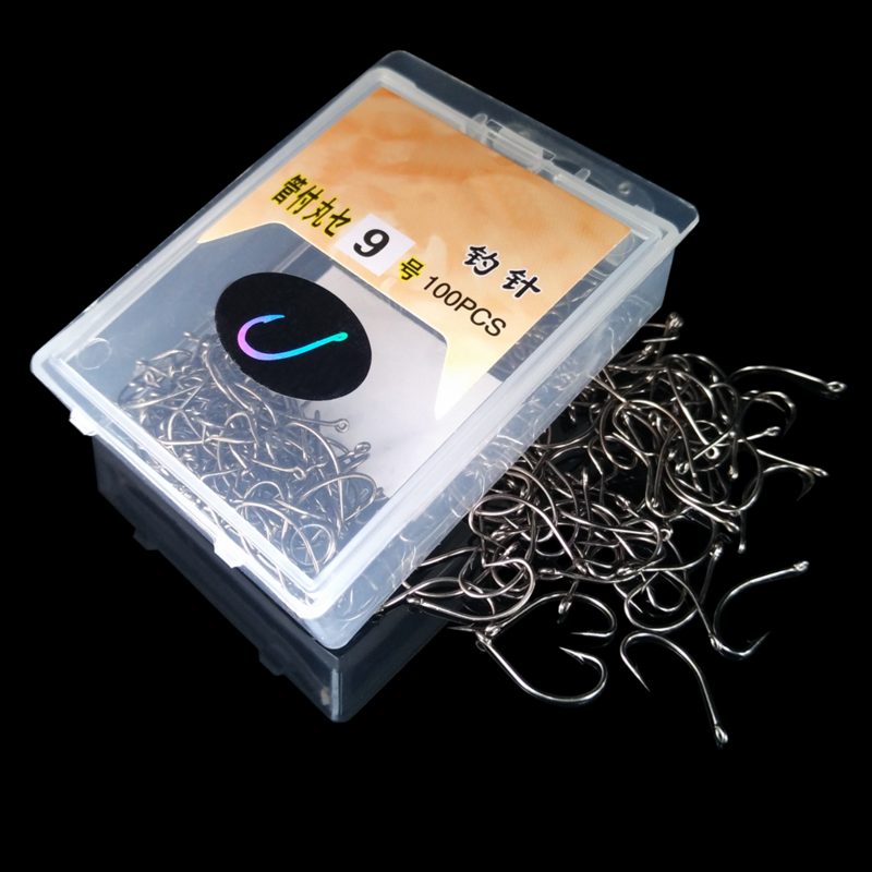 Marusego – ensemble de crochets de pêche à la mouche, crochets de carpe en acier à haute teneur en carbone, accessoires