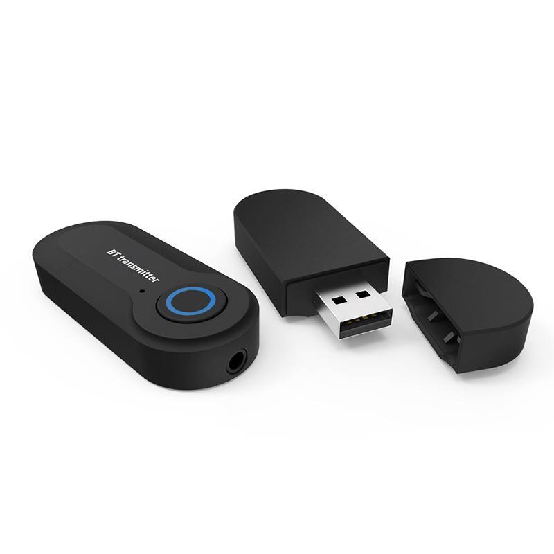 Aux Bluetooth адаптер Spotify Bluetooth передатчик Bluetooth аудио модуль Aux Портативный USB Bluetooth адаптер для Smart-TV PC