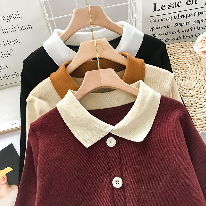 Cmaz-女性用セーター,ニットセーター,韓国スタイル,柔らかく,暖かい,厚いアウター,秋,2021