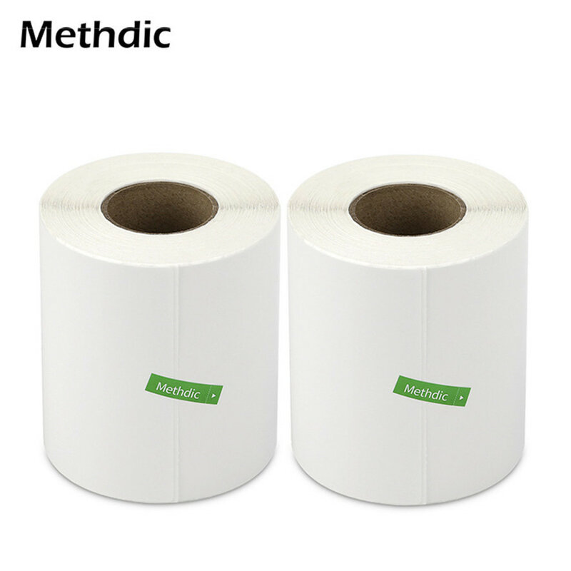 Etiquetas de Methdic 250/rollo dirección en blanco 4x6 etiqueta térmica de cebra, etiqueta de envío para envío